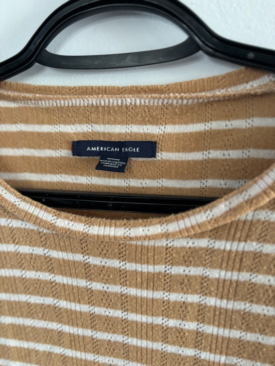 American Eagle size medium longsleeve striped shirt - Picture 3 of 4
